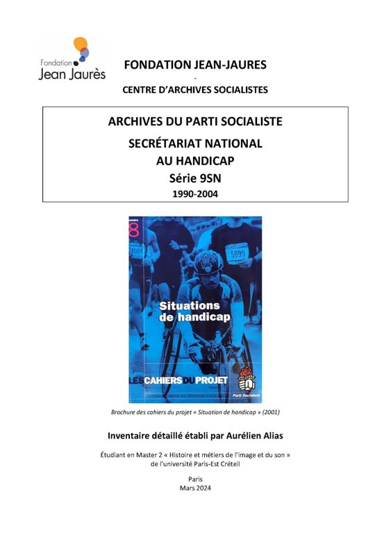 Secrétariat national au Handicap
