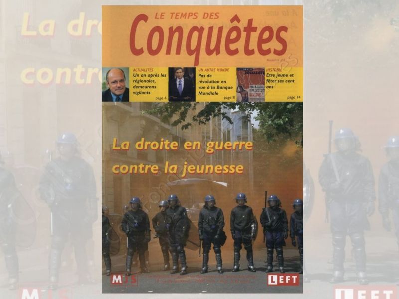 La droite en guerre contre la jeunesse