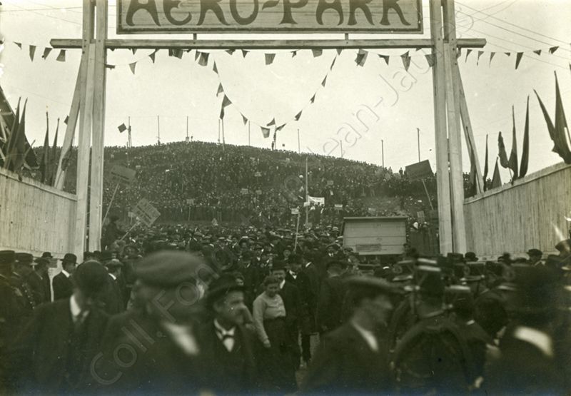 Socialistes et syndicalistes contre la guerre, la manifestation de l’Aéro-Park en 1911