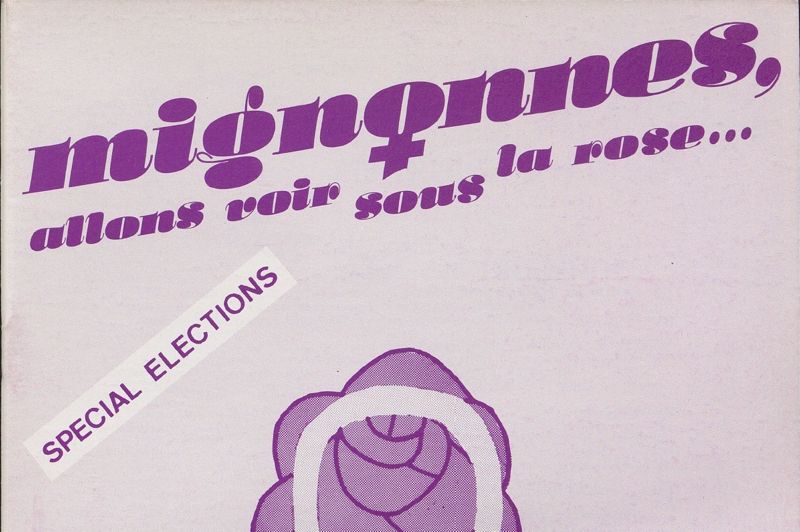 Mignonnes, allons voir sous la rose…
