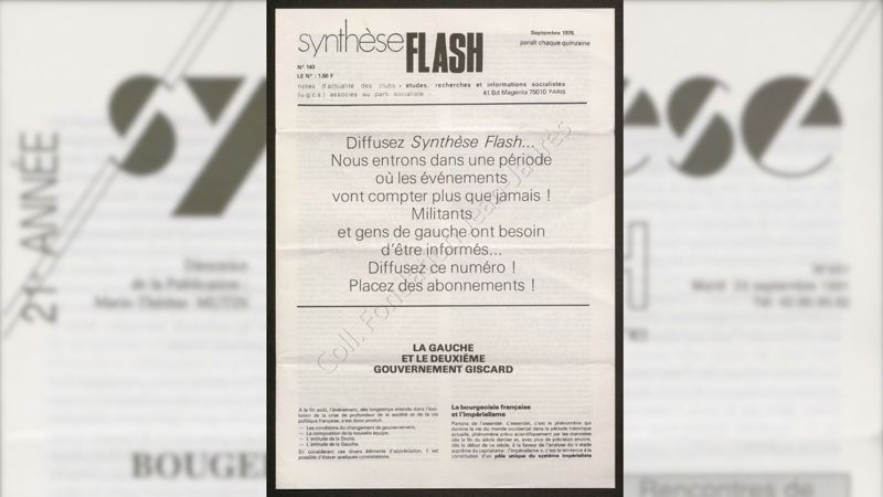 Synthèse Flash (1970-1999)