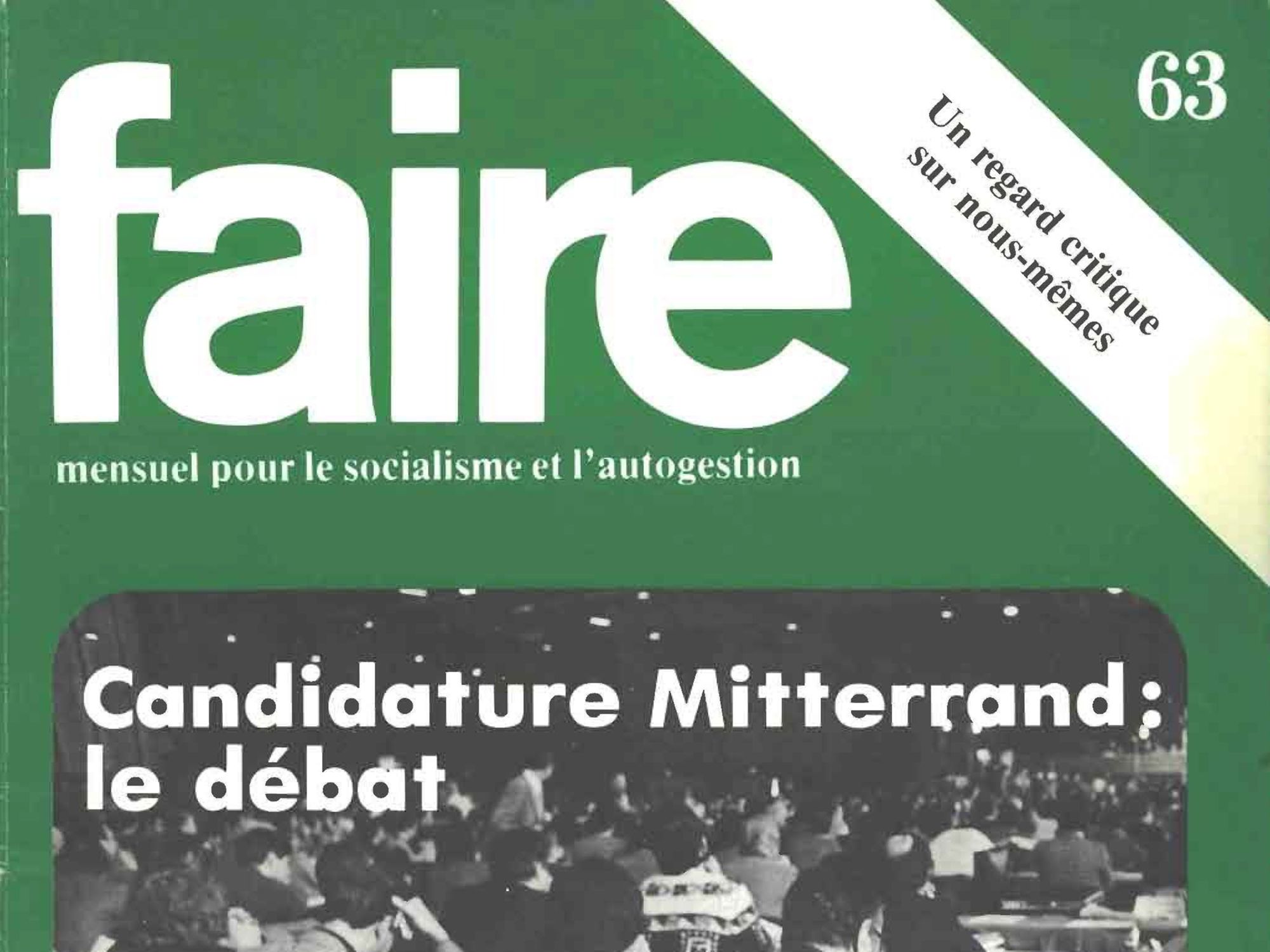 Faire (1975-1982)
