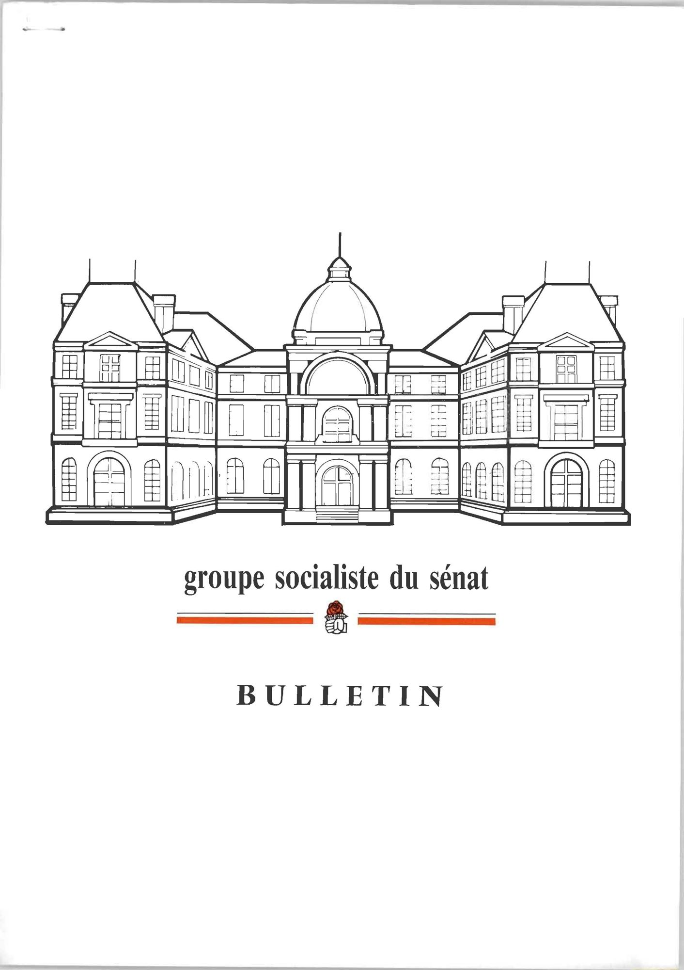 Bulletins du groupe socialiste au Sénat (1982-2014)