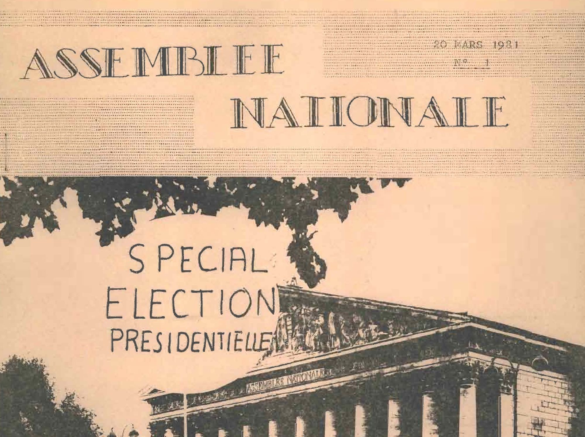 Bulletins spéciaux élections 1981