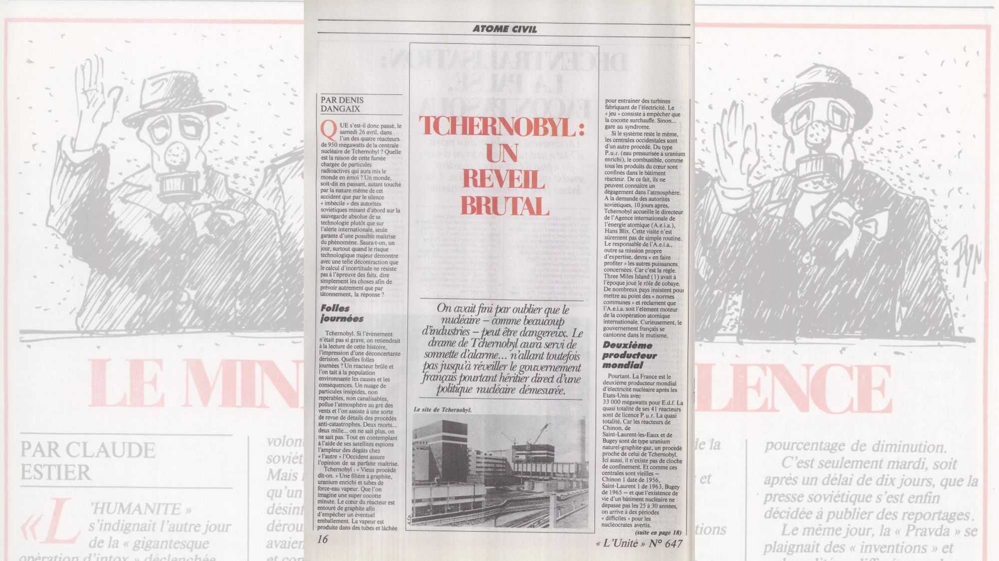 Tchernobyl : un réveil brutal 