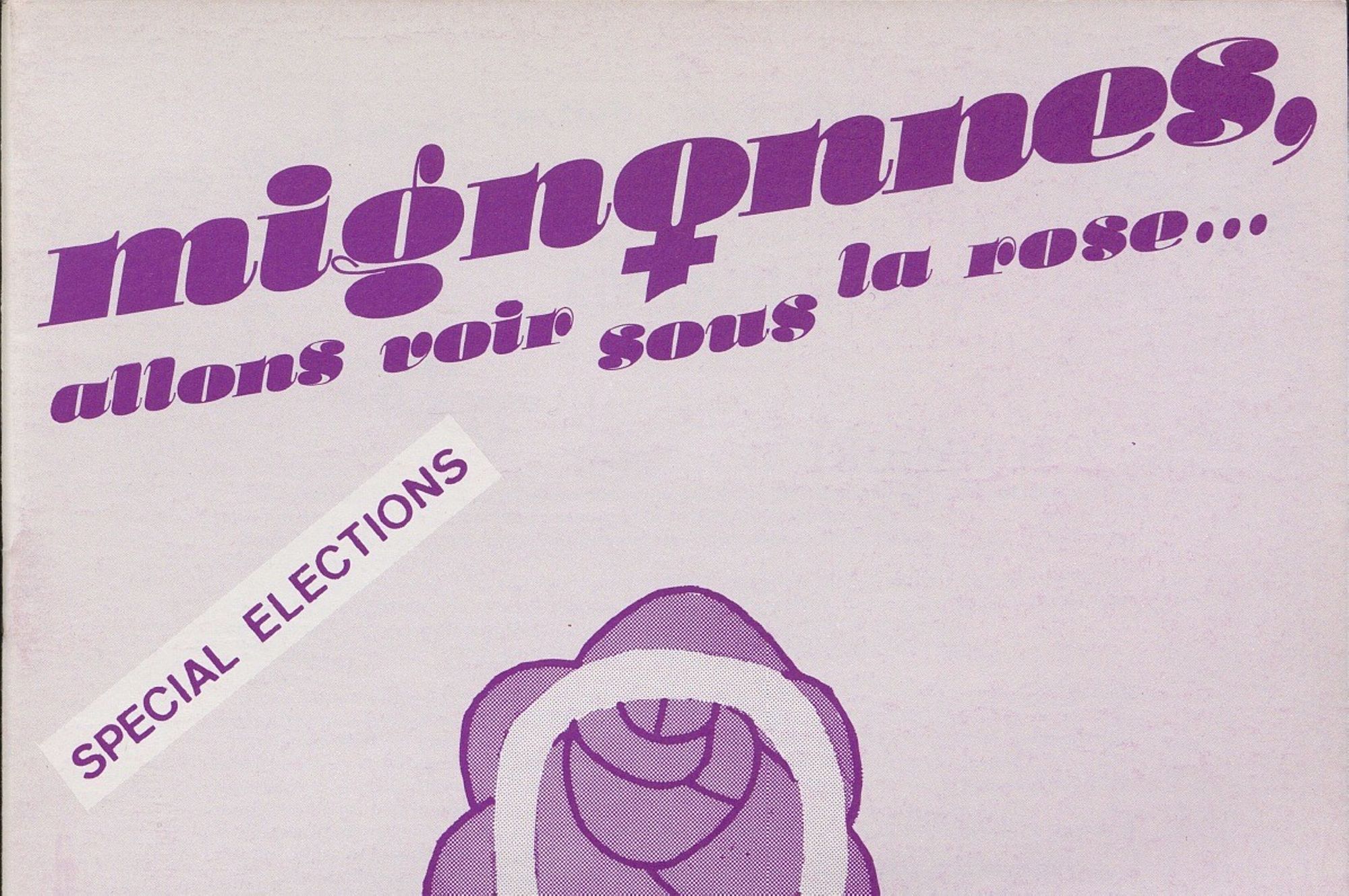 Mignonnes, allons voir sous la rose…