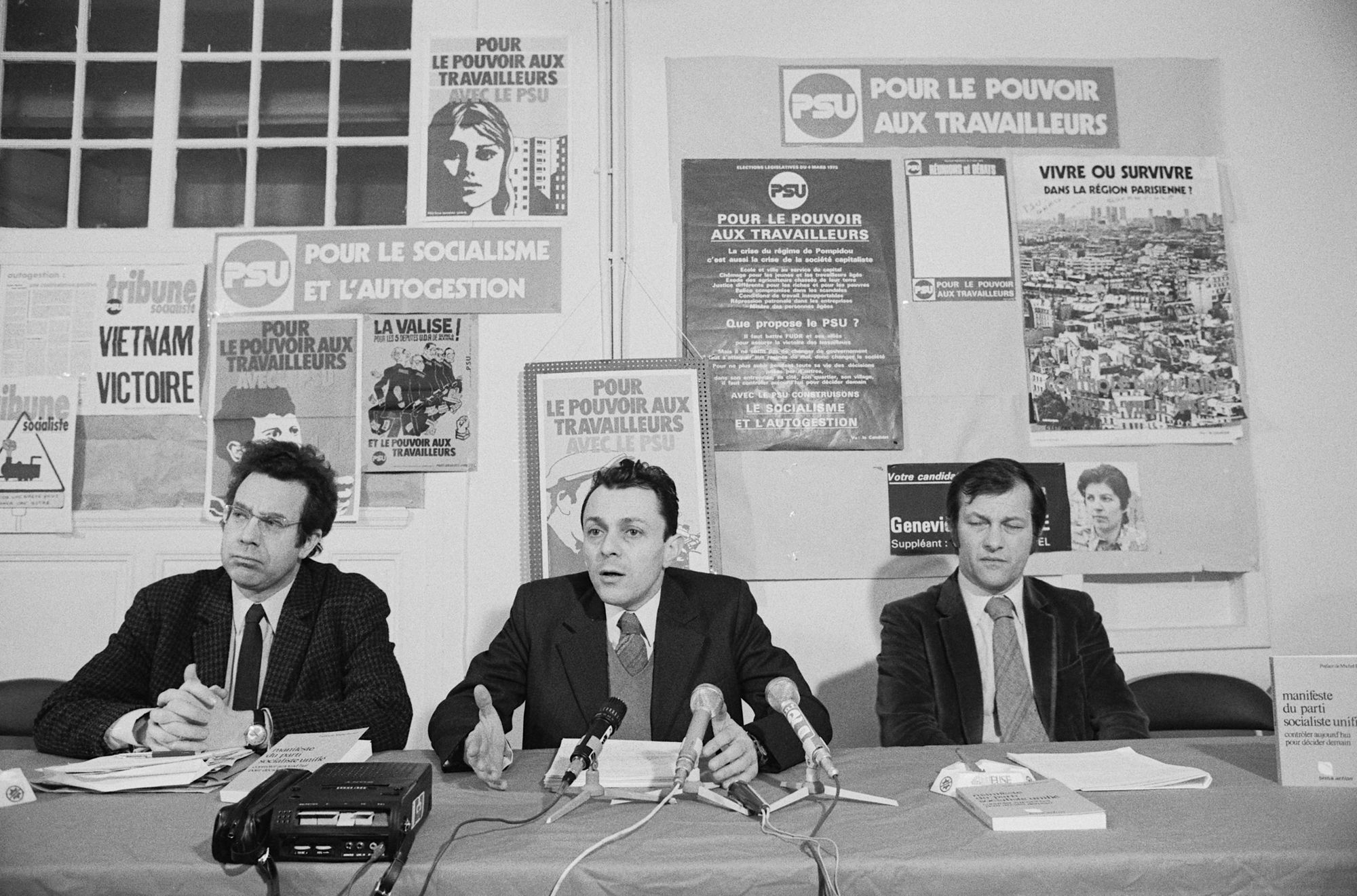 Militer au PSU, colloque le 12 mars 2025, 18h-20h