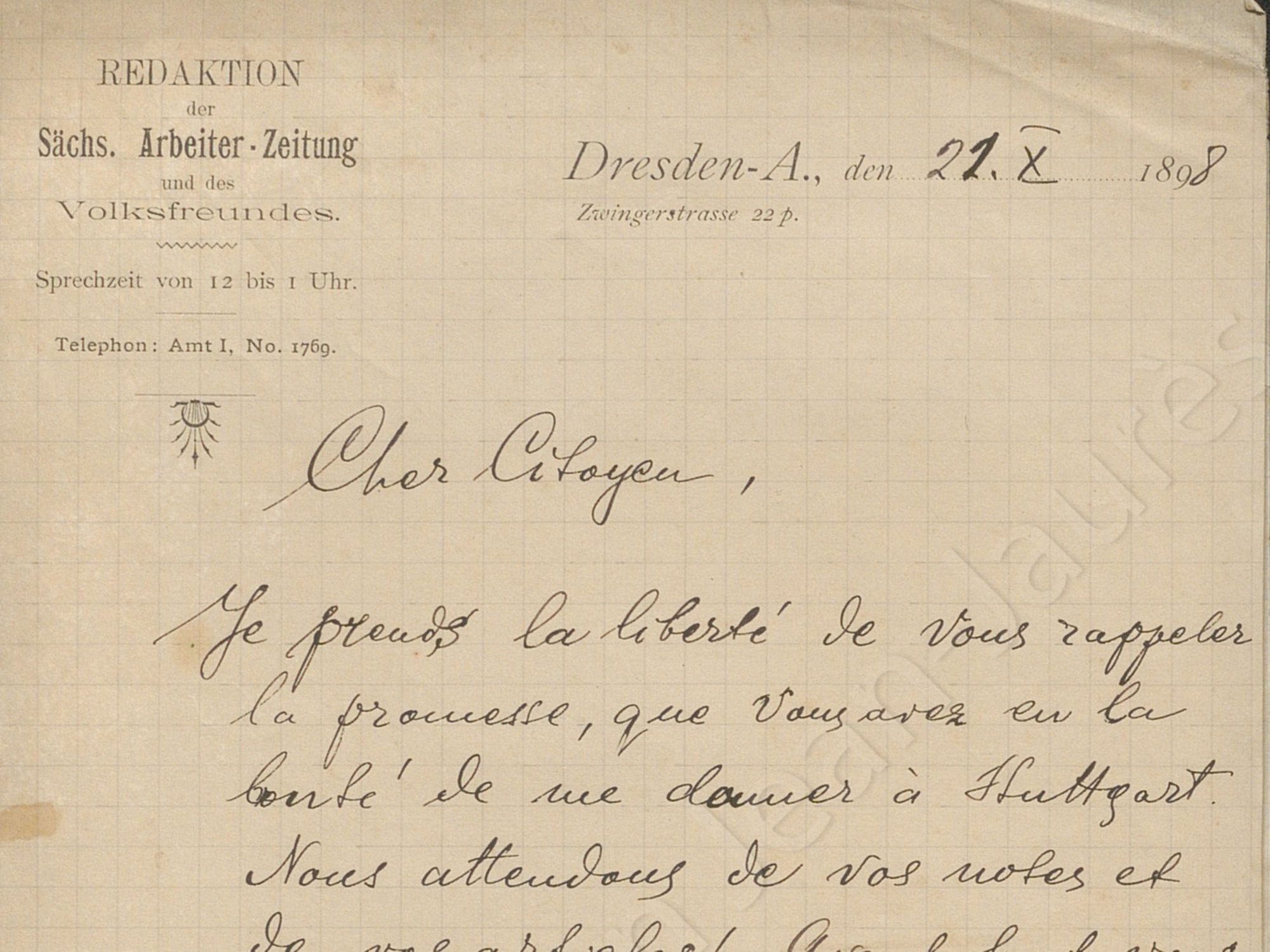 Rosa Luxemburg : lettres inédites