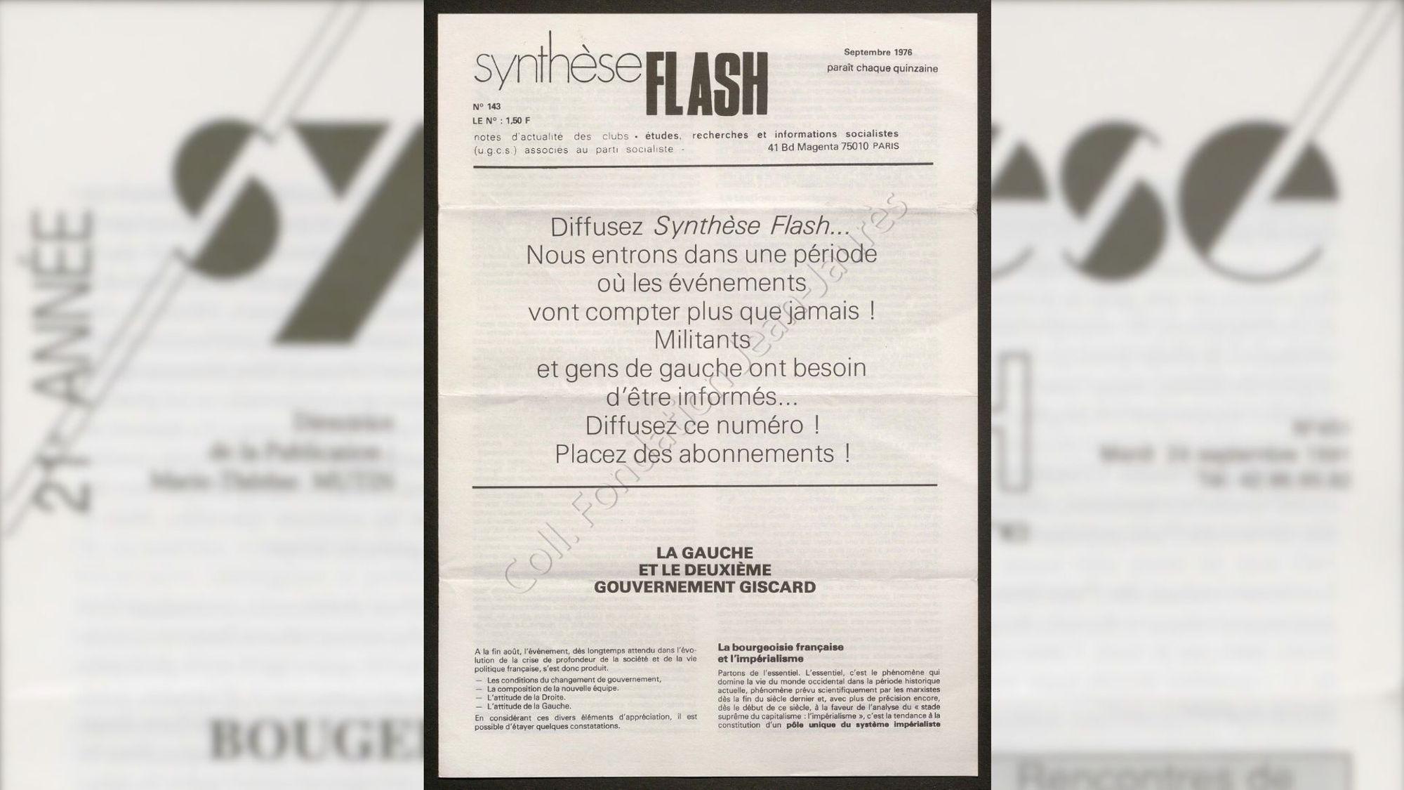 Synthèse Flash (1970-1999)