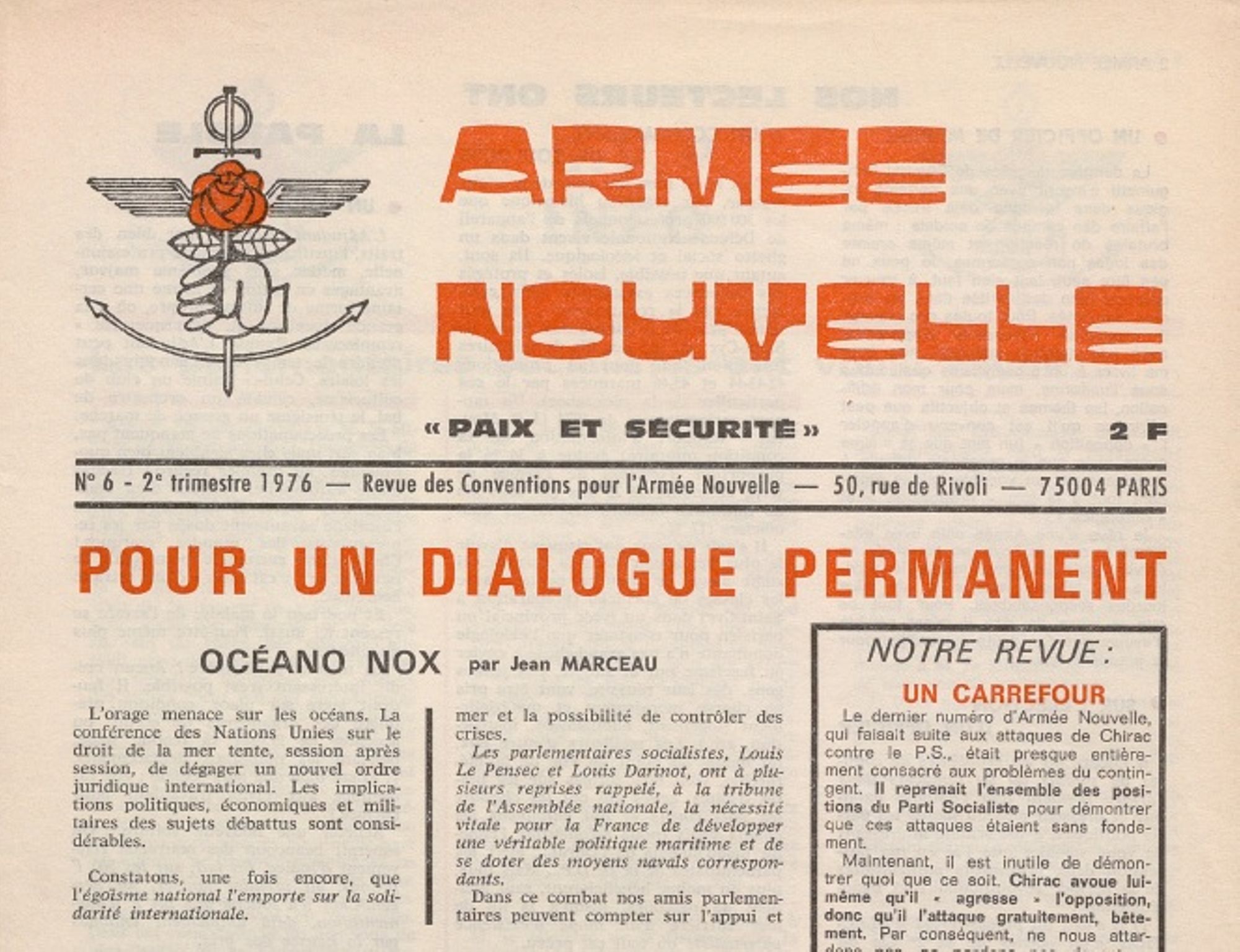 Armée Nouvelle (1974-1989)
