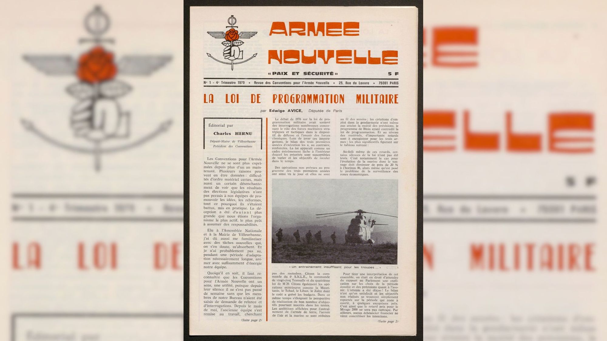 La revue Armée Nouvelle (1974-1989) et les publications de la Commission Défense nationale du Parti socialiste