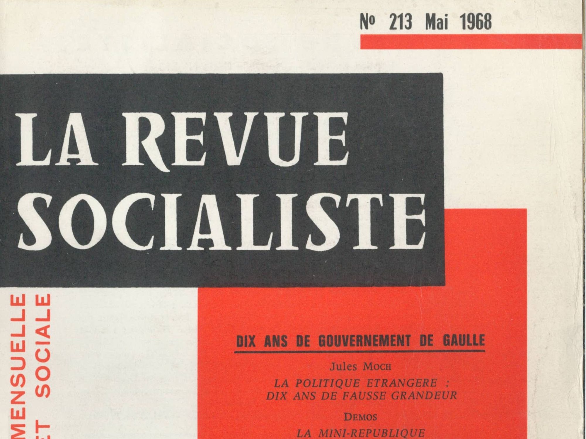 La Revue socialiste, série 1946-1973